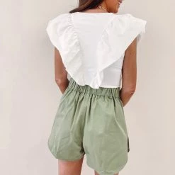 Indie Collection New Arrivals Drew Ruffle Bodysuit