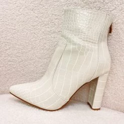 Indie Collection New Arrivals The Kourt - Cream Croc