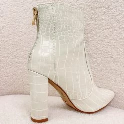 Indie Collection New Arrivals The Kourt - Cream Croc
