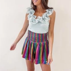 Indie Collection Sage Ruffle Bodysuit