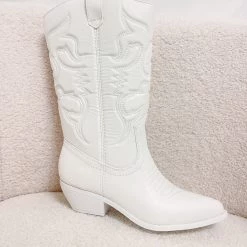 Indie Collection New Arrivals Ryder White Cowboy Boot