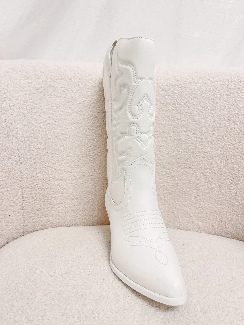 Indie Collection New Arrivals Ryder White Cowboy Boot 3 Indie Collection New Arrivals Ryder White Cowboy Boot