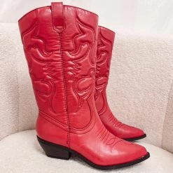 Indie Collection Ryder Red Cowboy Boot