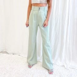 Indie Collection Mint Green Trouser Pants