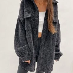 Indie Mae Chandler Shacket Clothes