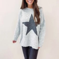 Indie Collection Jordan Star Sweater New Arrivals