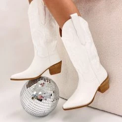 Indie Collection New Arrivals Campbell Boots - White