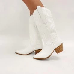 Indie Collection New Arrivals Campbell Boots - White