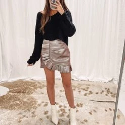 Indie Collection Glitz Ruffle Skirt Bottoms