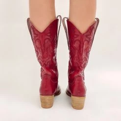 Indie Collection Campbell Boots - Red