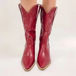 Indie Collection Campbell Boots - Red