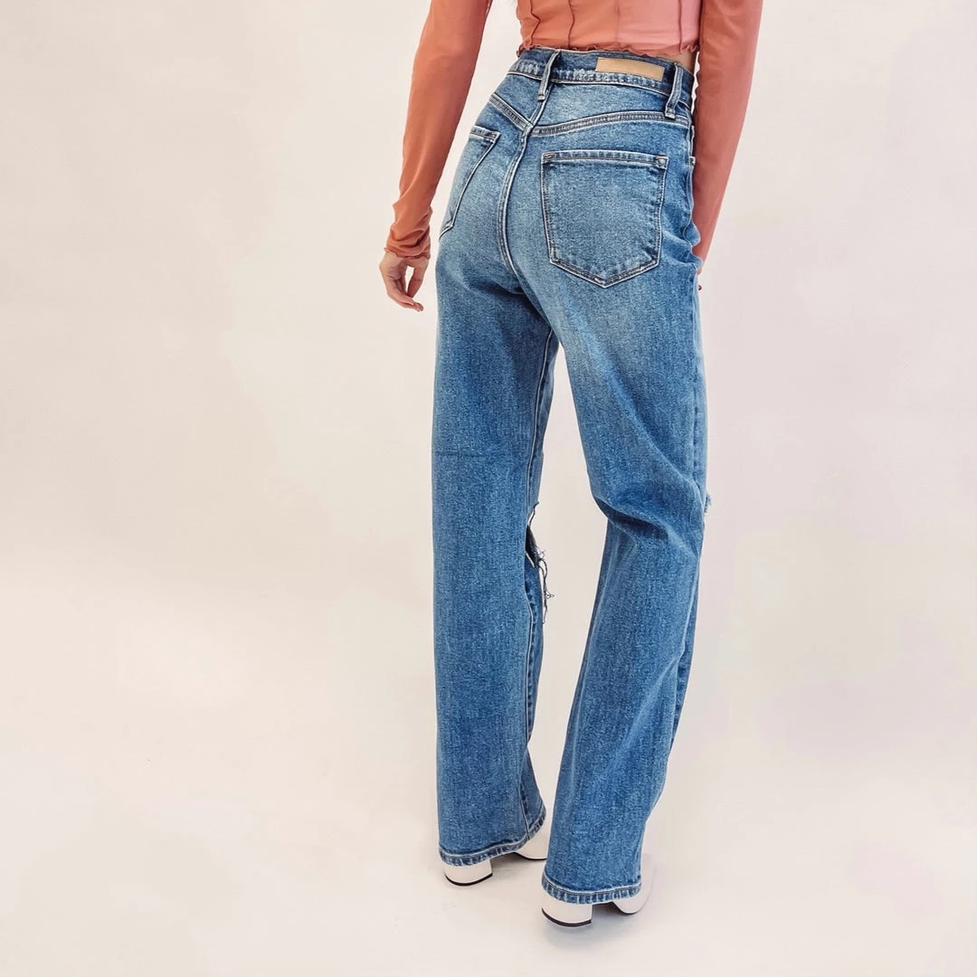 Indie Collection Nikko Dad Jeans - Medium Wash New Arrivals 11 Indie Collection Nikko Dad Jeans - Medium Wash New Arrivals