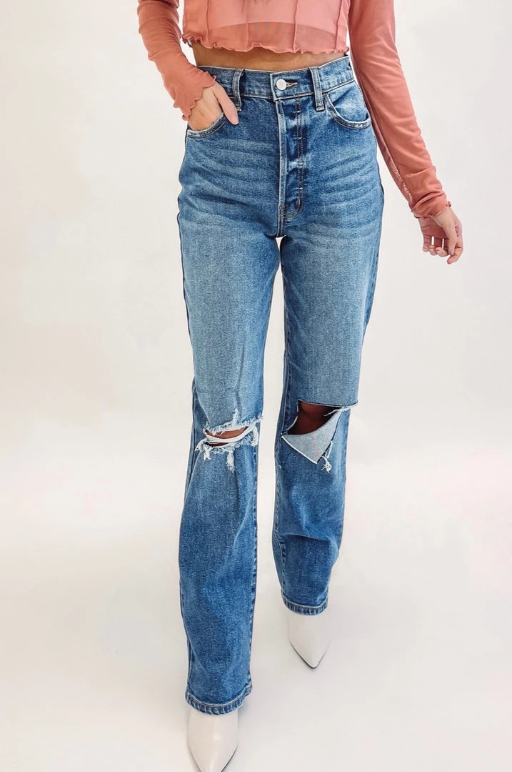 Indie Collection Nikko Dad Jeans - Medium Wash New Arrivals 13 Indie Collection Nikko Dad Jeans - Medium Wash New Arrivals