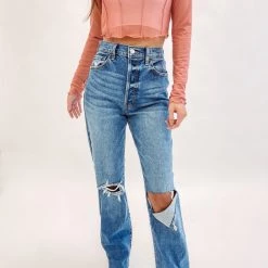 Indie Collection Nikko Dad Jeans - Medium Wash New Arrivals 27 Indie Collection Nikko Dad Jeans - Medium Wash New Arrivals