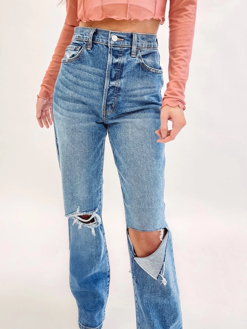 Indie Collection Nikko Dad Jeans - Medium Wash New Arrivals 8 Indie Collection Nikko Dad Jeans - Medium Wash New Arrivals