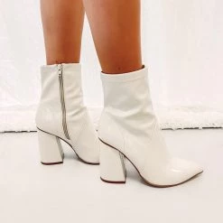 Indie Collection New Arrivals Maelie Cream Bootie