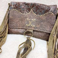 Indie Collection Cowhide Crossbody With Flap DOLLY COLLECTION