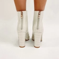 Indie Collection New Arrivals The Kourt - Cream Croc