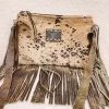 Indie Collection Mixed Print Leather Crossbody Leather Accessories