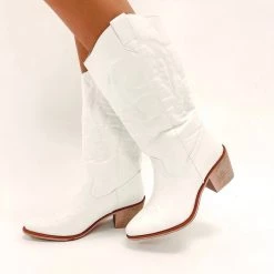 Indie Collection New Arrivals Denver Boot - White