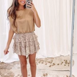 Indie Collection New Arrivals Robin Smocked Skirt