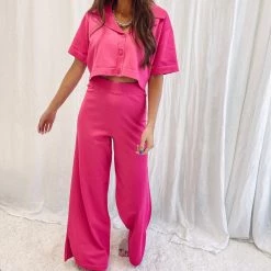 Indie Collection Cropped Shirt Sweater