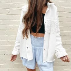 Indie Mae Adair Smocked Shorts (Multiple Colors) USA Collection