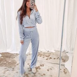 Indie Collection New Arrivals Paris Velour Pants