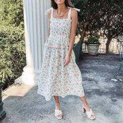 Indie Collection Floral Midi Dress New Arrivals