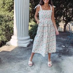 Indie Collection Floral Midi Dress New Arrivals