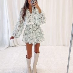 Indie Collection Maria Floral Smocked Dress Dresses + Rompers