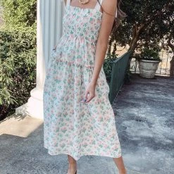 Indie Collection Floral Midi Dress New Arrivals