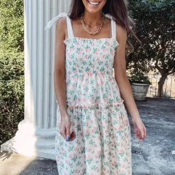 Indie Collection Floral Midi Dress New Arrivals