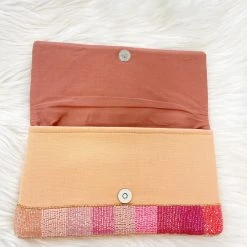 Indie Collection Rose All Day Beaded Crossbody + Clutch