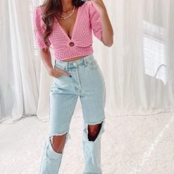 Indie Collection Millie Crochet Top New Arrivals