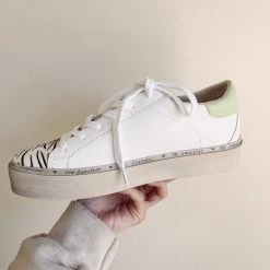 Indie Collection Zebra Platform Sneakers