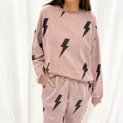 Indie Mae Bottoms Vivian Lightning Joggers