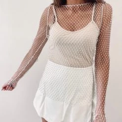 Indie Collection Embellished Long Sleeve Top New Arrivals