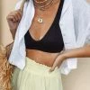 Indie Collection Jackie Crop Shirt Vacay Collection