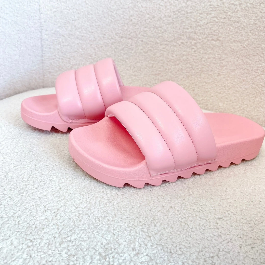 Indie Collection Pink Bubble Slides 2 Indie Collection Pink Bubble Slides
