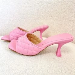 Indie Collection Pink Kitten Heels