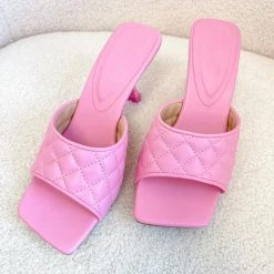 Indie Collection Pink Kitten Heels