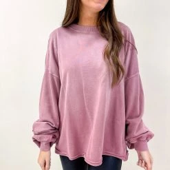 Indie Collection New Arrivals Kayla Oversized Pullover