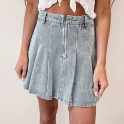 Indie Collection Valerie Denim Skirt New Arrivals