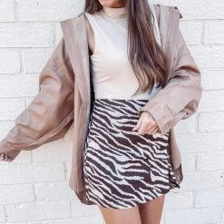 Indie Collection Knit Mini Skirt New Arrivals