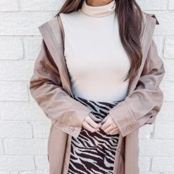 Indie Collection Rebecca Leather Shacket