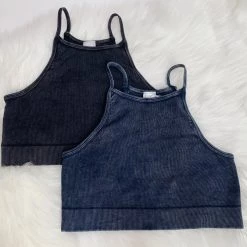 Indie Mae Halter Seamless Top Clothes