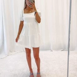 Indie Collection New Arrivals Remi White Dress