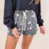 Indie Mae Butterfly Lounge Shorts SUMMER DAYS DEALS