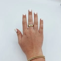 Indie Mae Jewelry Gold Layer Cuff- 3mm